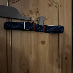 Boy’s Blue and Brown Woven Belt. New
